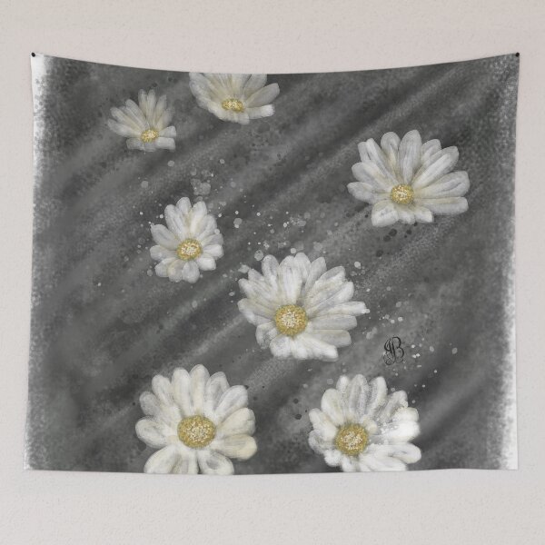 Item preview, White Daisy on a Stormy Day designed and sold by ByJezie.