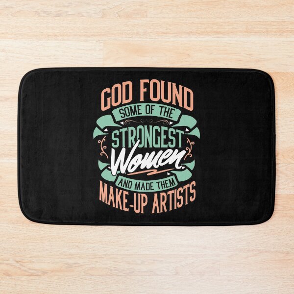 Item preview, Strong Woman Make Up Artists Profession Gift Idea designed and sold by haselshirt.