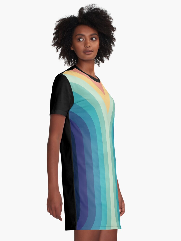 Alternate view of Retro Smooth 001 Graphic T-Shirt Dress