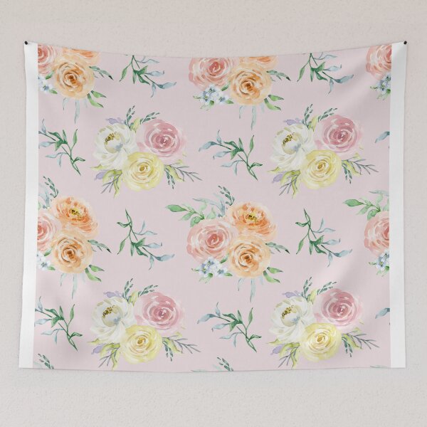 Item preview, WATERCOLOR FLORAL PATTERN  designed and sold by Paper Bee Gift Shop.