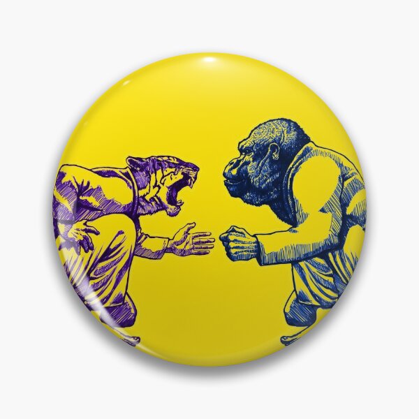 Item preview, Martial Arts - Way of Life #1 - tiger vs gorilla - Jiu jitsu, bjj, judo designed and sold by undersideland.