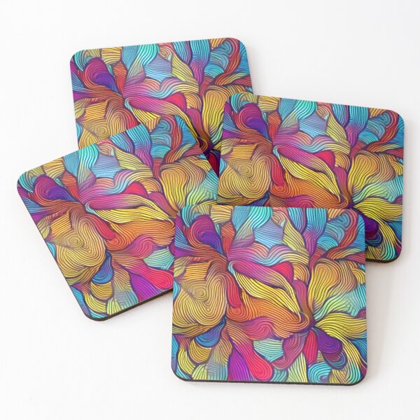 Item preview, Flower Power Abstract designed and sold by Paris Roussos.