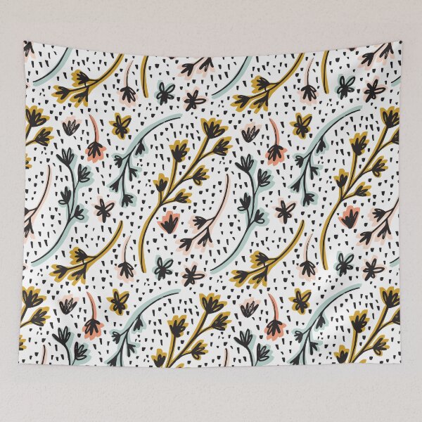 Item preview, Floral Abstract Pattern designed and sold by cdmarchant.