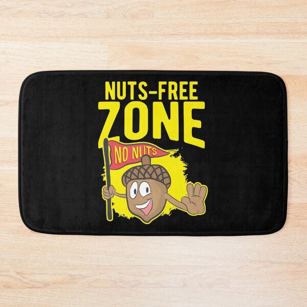Item preview, Nuts Allergy Nut Free Zone Birthday Gift designed and sold by haselshirt.