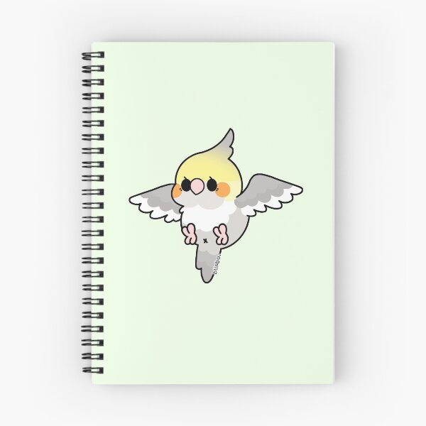 Item preview, Flying Cockatiel - Pied designed and sold by blirbos.