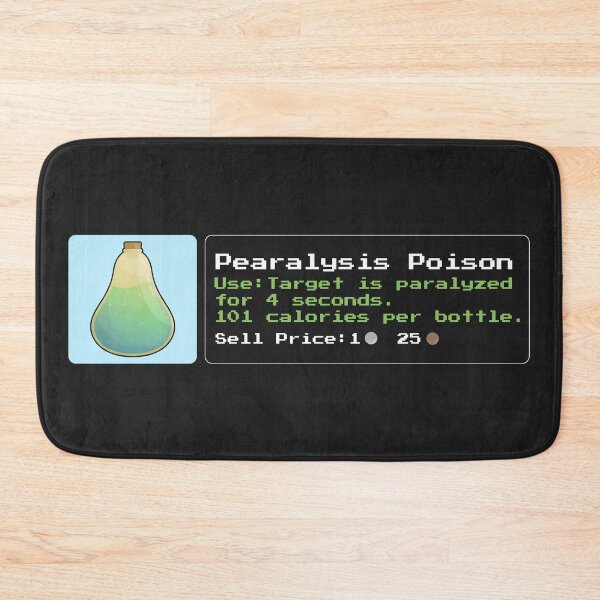 Item preview, Pear Paralysis Poison 2 designed and sold by animinimal.