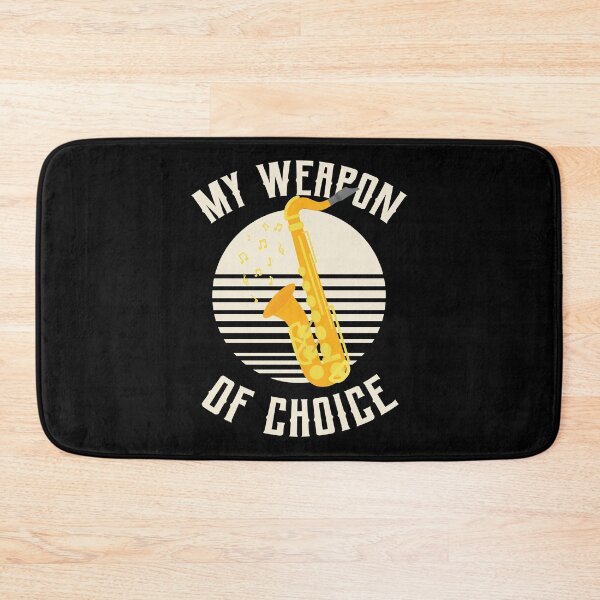Item preview, My Weapon Of Choice Saxophone Jazz Music Gift designed and sold by haselshirt.