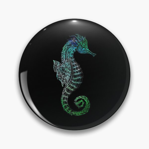 Artikelvorschau, Colorful Sea Horse Abstract Artistic Art Gift Idea entworfen und verkauft von haselshirt.