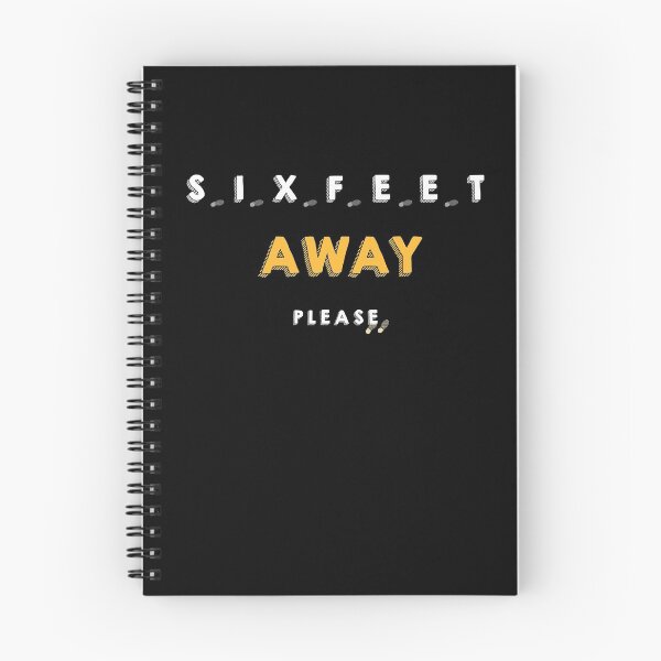 Item preview, Six Feet Away Please  !  T-Shirt designed and sold by Draw Design.
