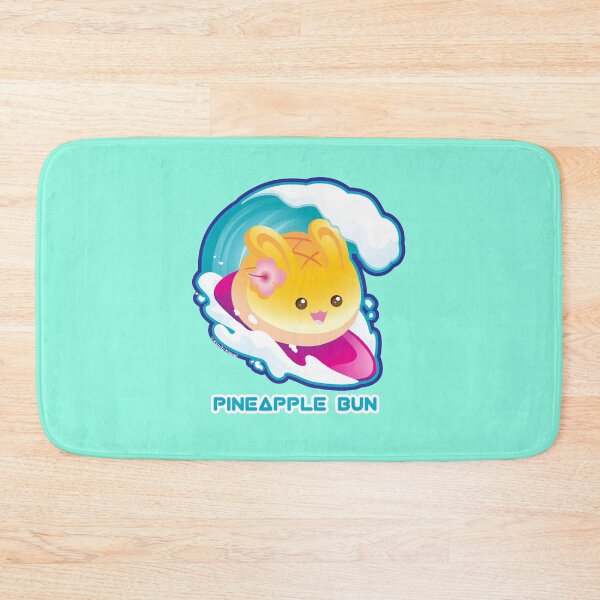 Item preview, Punny Buns: Cute Surfing Pineapple Bunny Pun designed and sold by kimchikawaii.