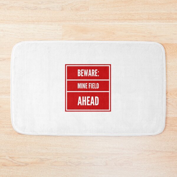 Item preview, Beware: Mine Field Ahead designed and sold by OfferHeat.