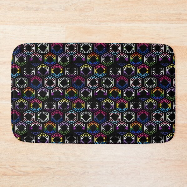 Item preview, LGBT First Order Hive (Repeating - Black) designed and sold by DarthAstris.