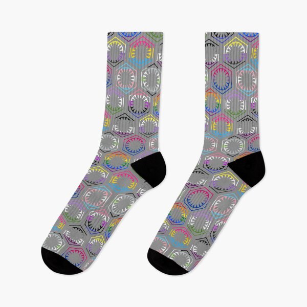 Item preview, LGBT First Order Hive (Repeating - Gray) designed and sold by DarthAstris.