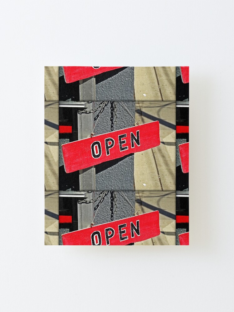 Alternate view of Open Mounted Print