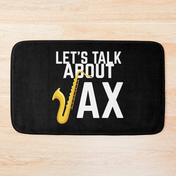 Item preview, Let's Talk About Sax Saxophone Jazz Music Gift designed and sold by haselshirt.