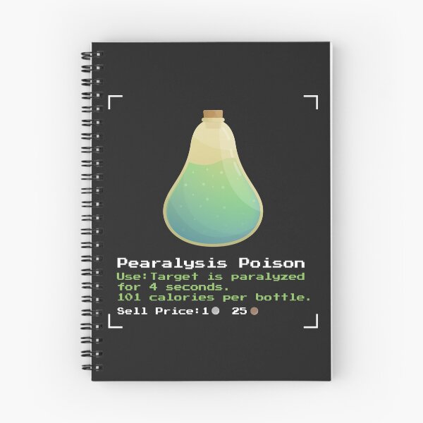 Item preview, Pear Paralysis Poison 4 designed and sold by animinimal.