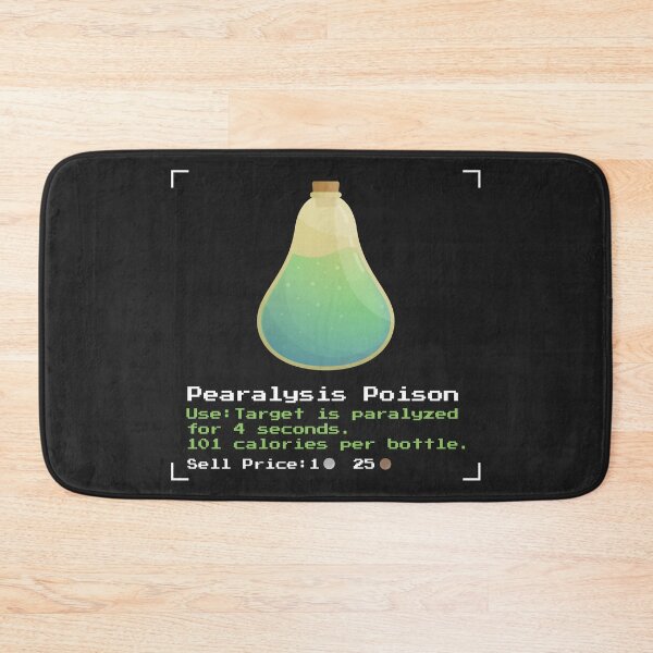 Item preview, Pear Paralysis Poison 4 designed and sold by animinimal.