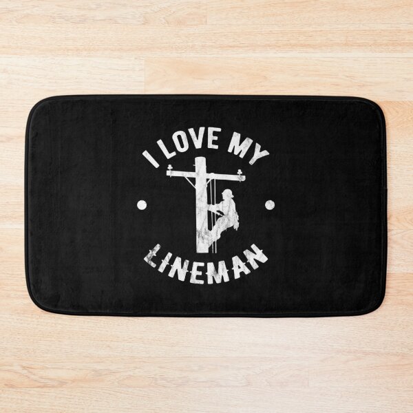 Item preview, I Love My Line Man Line Worker Gift Idea designed and sold by haselshirt.