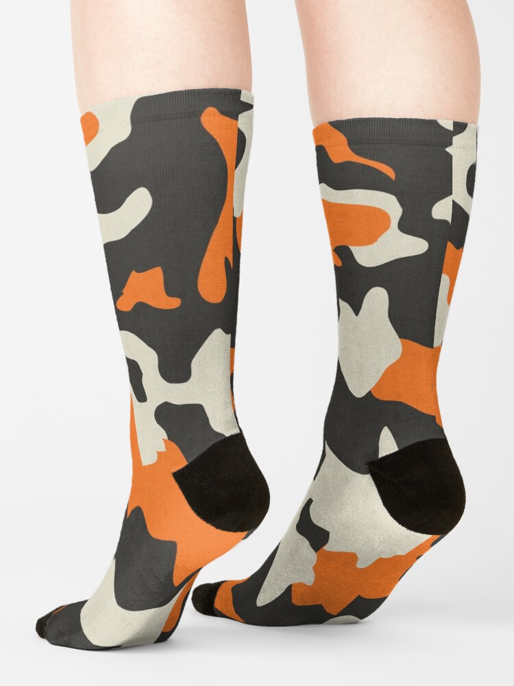 "Rust Bucket Camo" Socks by TeutonDesigns Redbubble