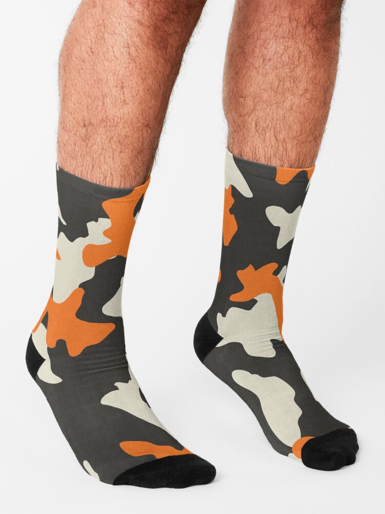 "Rust Bucket Camo" Socks by TeutonDesigns | Redbubble