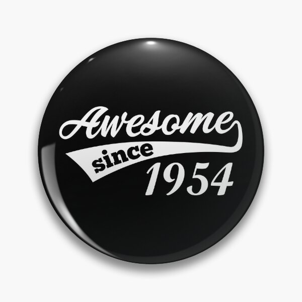 Item preview, Awesome Since Birth Year 1954 Birthday Gift Idea designed and sold by haselshirt.
