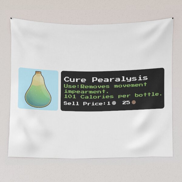 Item preview, Pear Paralysis Potion designed and sold by animinimal.