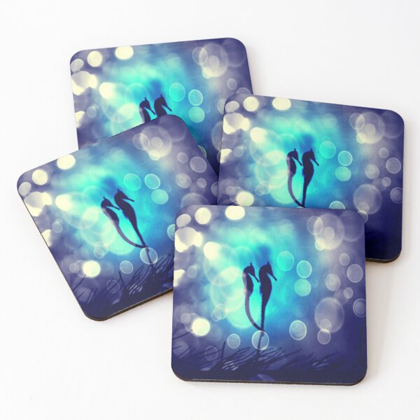 Item preview, Two Bubbly Seahorses designed and sold by indigorayz.