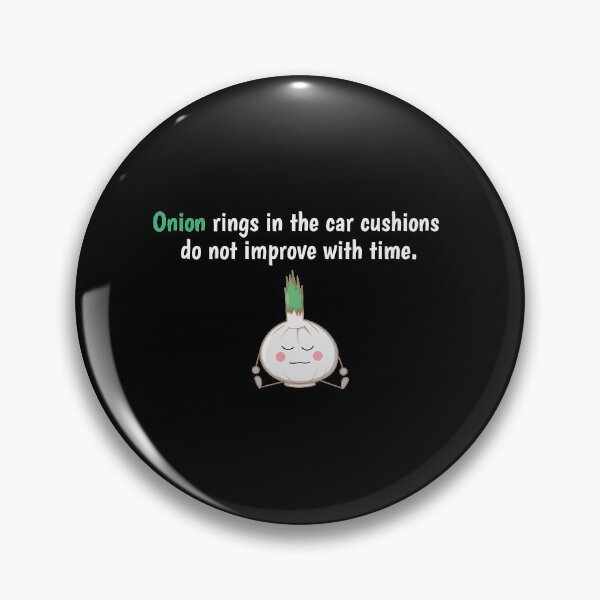 Item preview, Onion Rings In The Car Cushions Vegetable Shirt Funny Gift Tee designed and sold by haselshirt.