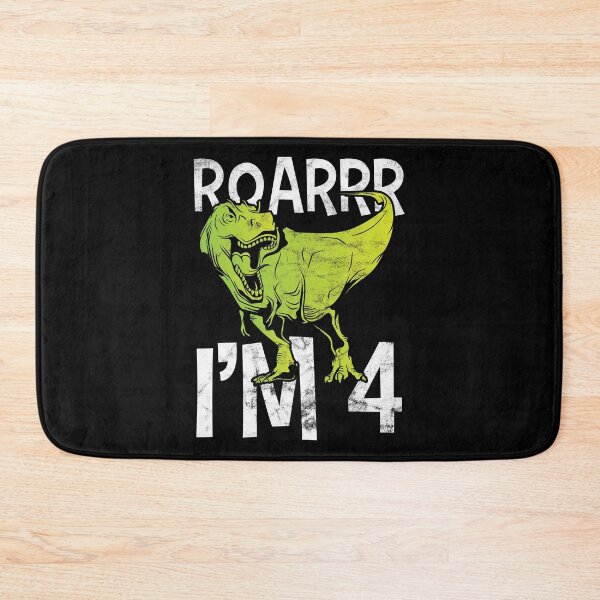 Item preview, FOUR-asaurus Dino Dinosaur 4rth Birthday Gift Idea designed and sold by haselshirt.