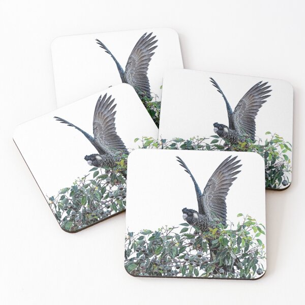 Item preview, Baudin's White-Tailed Black Cockatoo designed and sold by Ladyshark.