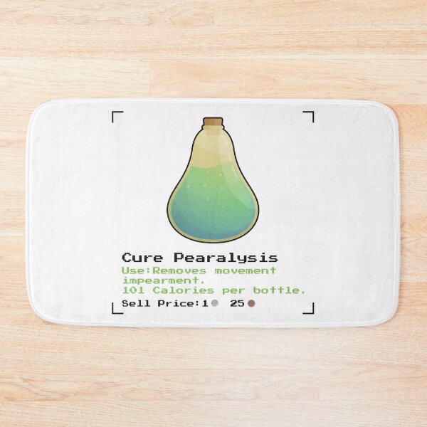 Item preview, Pear Paralysis Potion 3 designed and sold by animinimal.