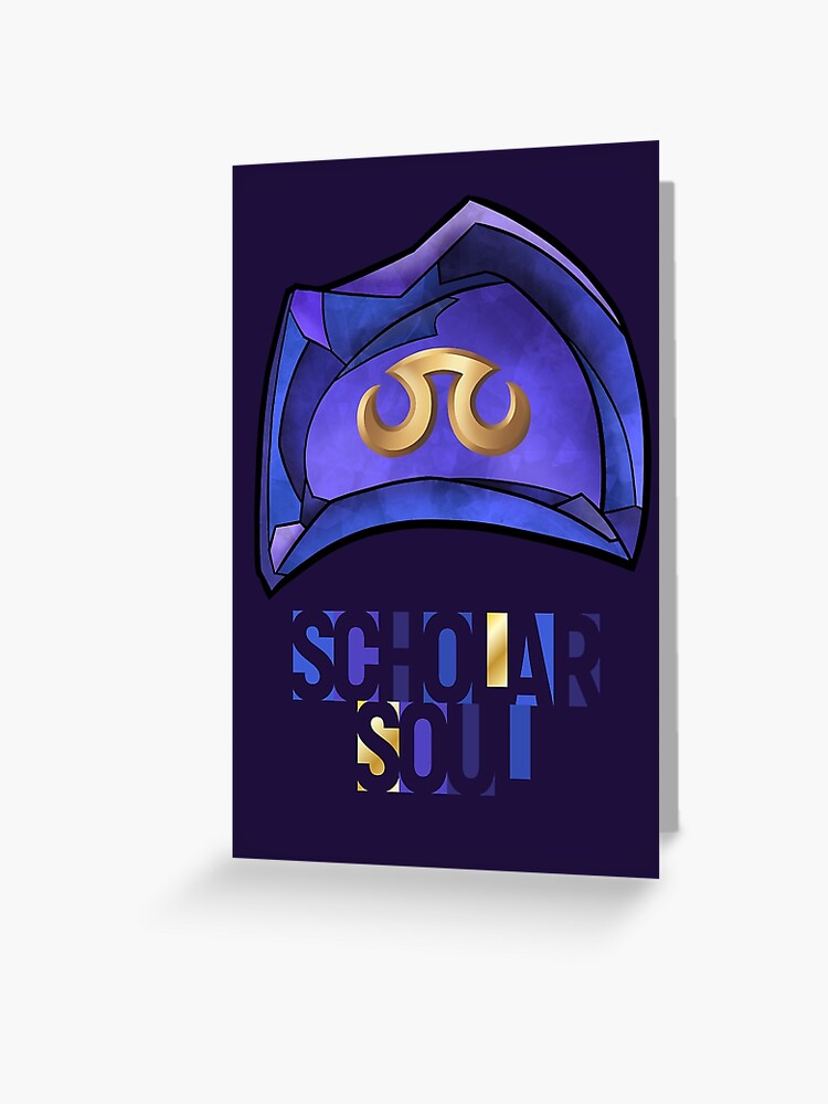 Scholar Soul Final Fantasy 14 Job Crystal Greeting Card By Saminjapan Redbubble