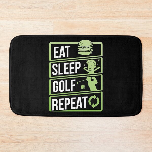 Item preview, Golf Golf Player Eat Sleep Golf Repeat Golf Lover Gift Idea designed and sold by haselshirt.