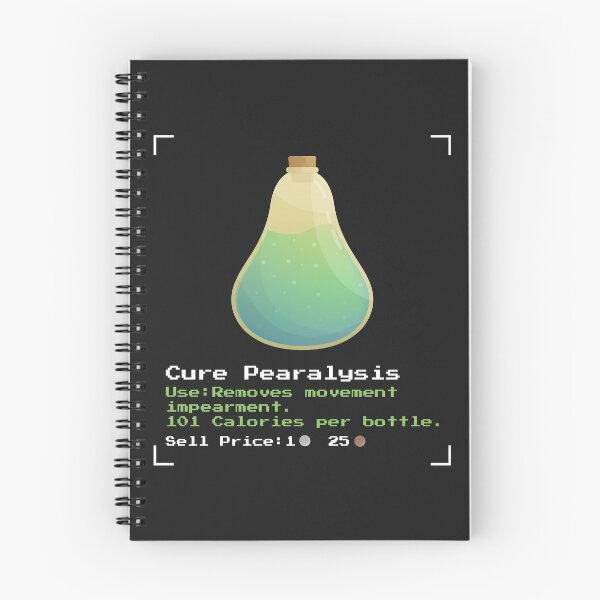 Item preview, Pear Paralysis Potion 4 designed and sold by animinimal.
