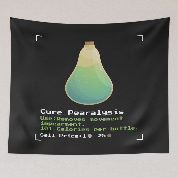 Item preview, Pear Paralysis Potion 4 designed and sold by animinimal.