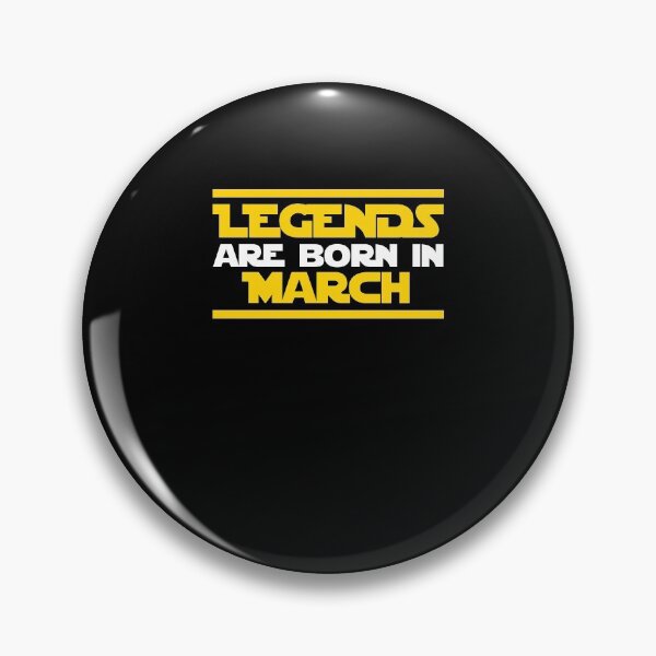 Item preview, Legends Are Born In March Birthday Gift Idea designed and sold by haselshirt.