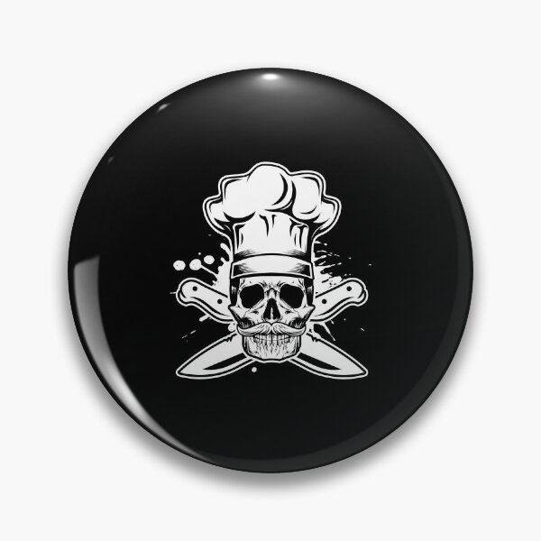 Item preview, Skull Butcher Professional Head Chef Gift Idea designed and sold by haselshirt.