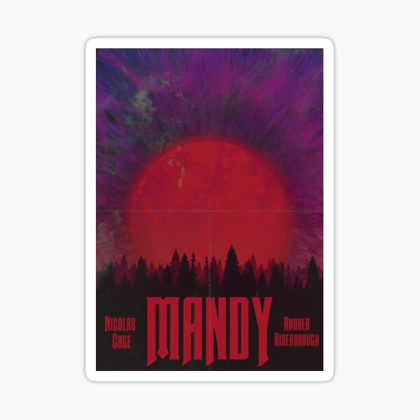 Item preview, Mandy Movie Poster designed and sold by colsaboss.