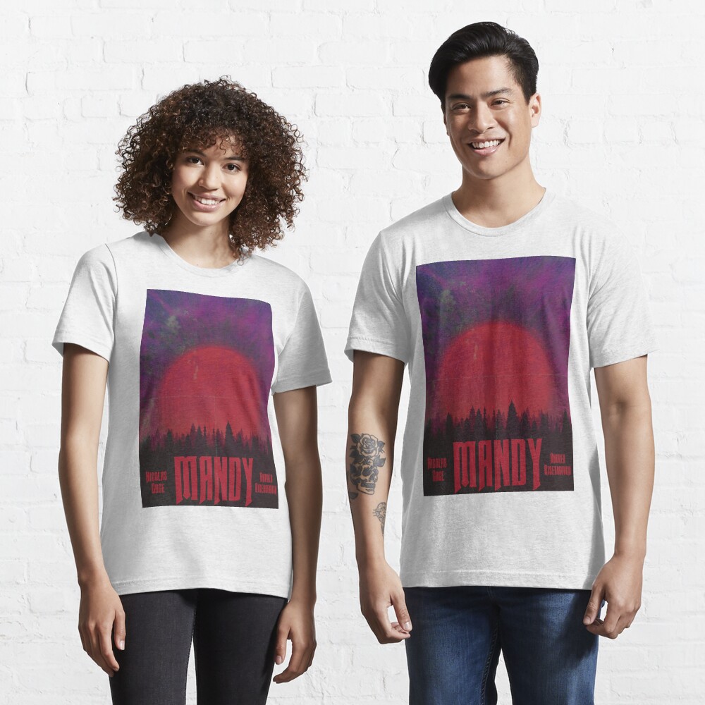 "Mandy Movie Poster" Tshirt for Sale by colsaboss Redbubble mandy