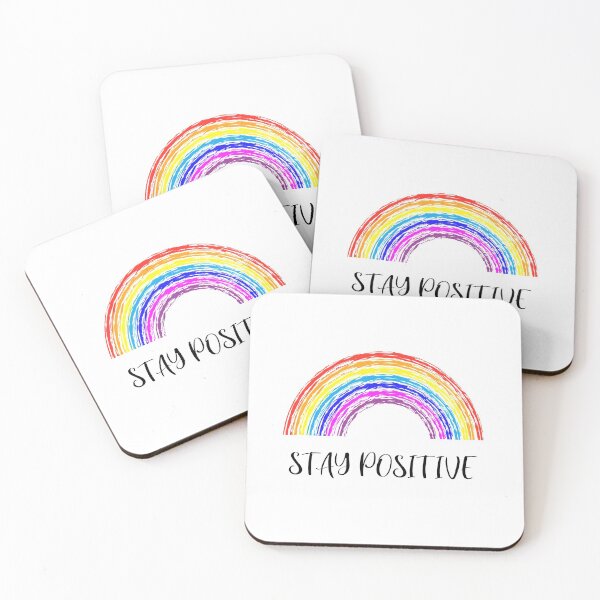 Item preview, stay positive rainbow designed and sold by tita74.