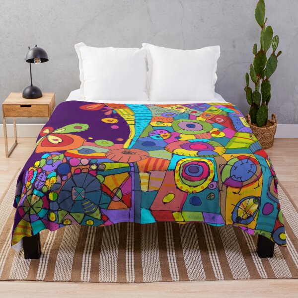 Item preview, Purple Patchwork designed and sold by Nancy Dinger Aikins.