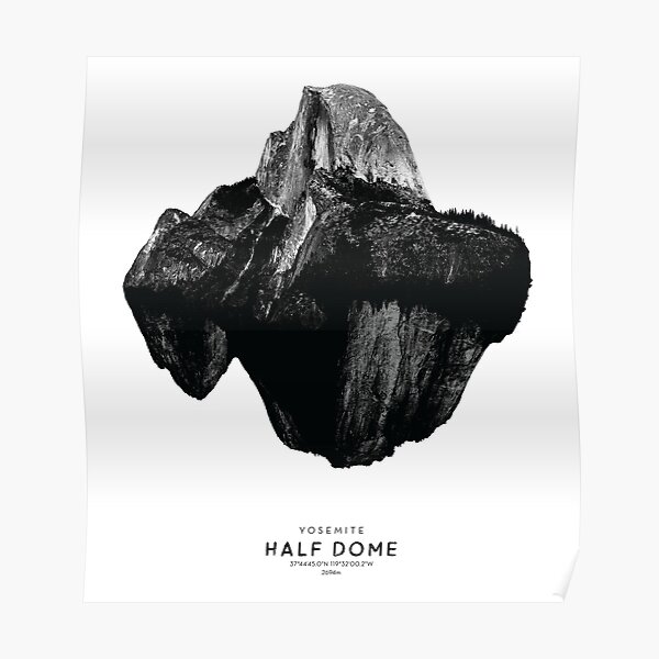 Half Dome - Yosemite National Park California America Poster