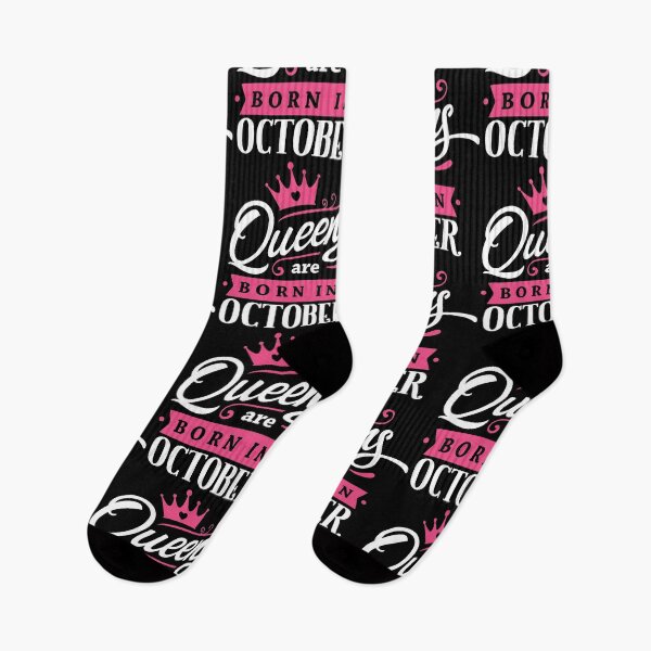 Item preview, Queens Are Born In October Birthday Gift Idea designed and sold by haselshirt.