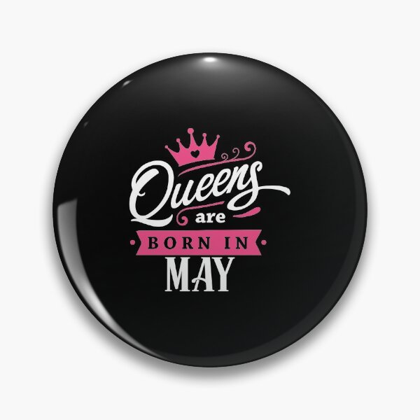 Item preview, Queens Are Born In May Birthday Gift Idea designed and sold by haselshirt.