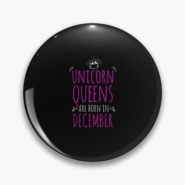 Item preview, Unicorn Queens Born In December Birthday Gift Idea designed and sold by haselshirt.