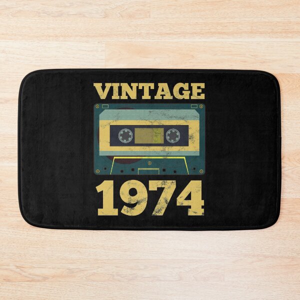 Item preview, Vintage 1974 Retro Birth Year Birthday Gift Idea designed and sold by haselshirt.