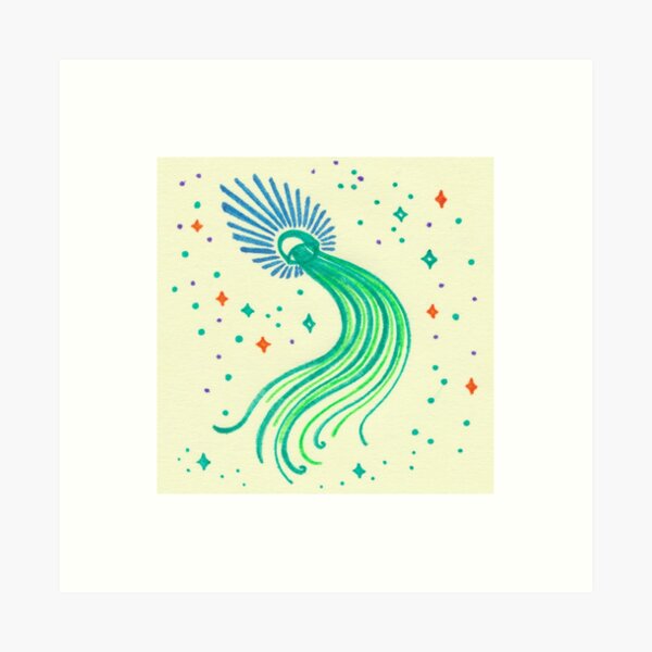 Daughter Of The Cosmos Art Print