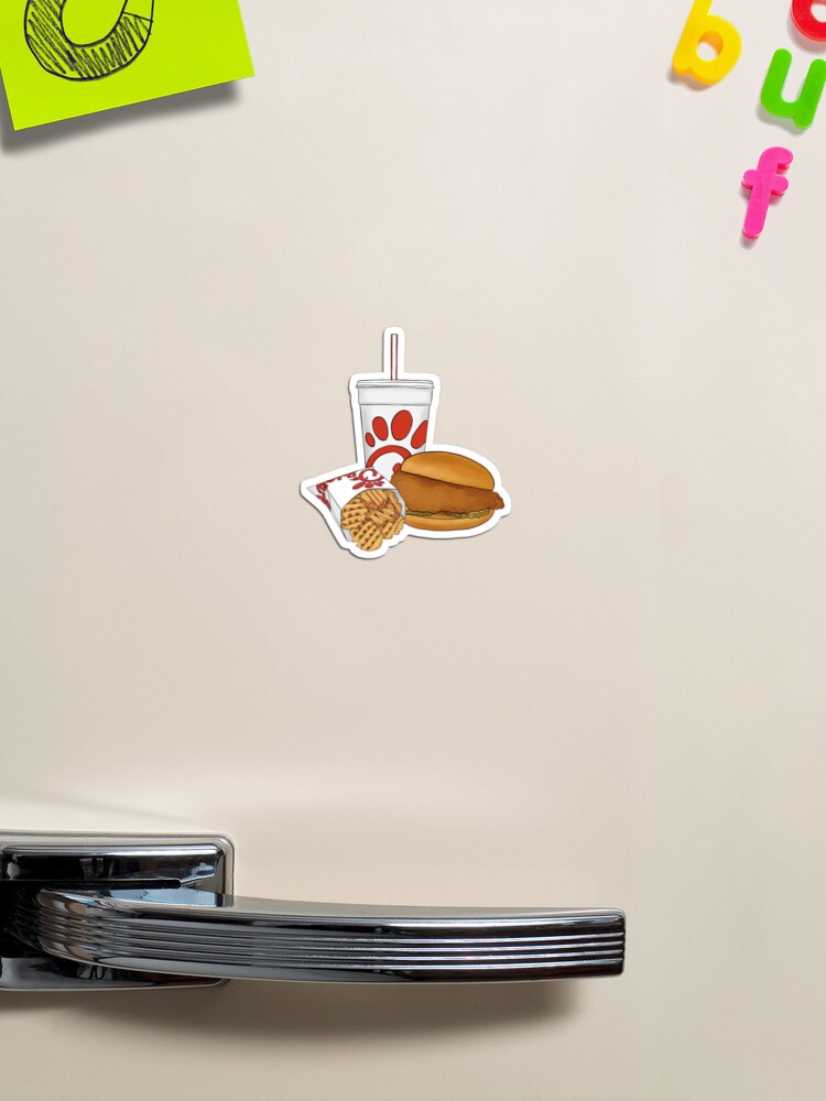 Red Fast Food Trio Sticker for Sale by pbportfolio