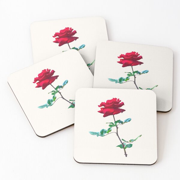 Item preview, A red rose designed and sold by The Japanese Sticker Shop.