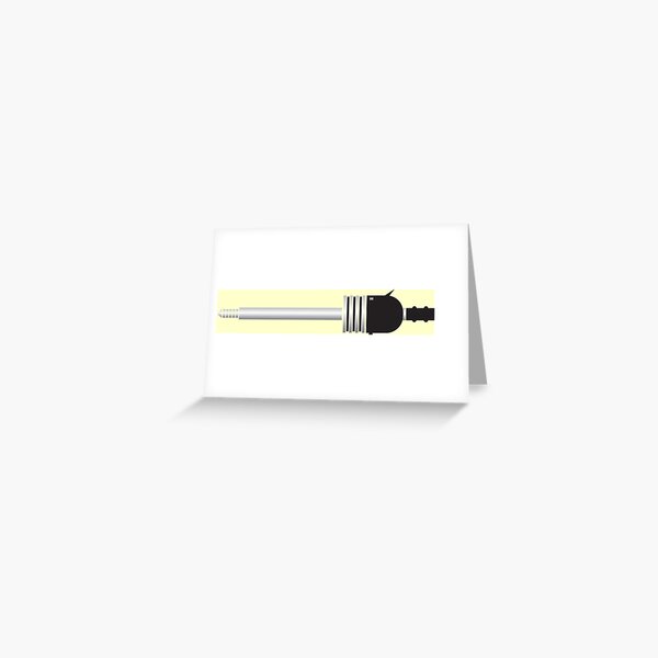 Blake's 7: Liberator Hand Gun Greeting Card